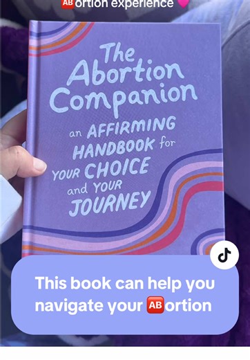 Everyone deserves unconditional compassion and support throughout their abortion experience. #TheAbortionCompanion offers readers: 💜 Guided exercises, self-reflective prompts, meditations, and affirmations 💜 Tools for getting help and finding support 💜 Practical advice for conversations with family and friends Whether you need help unpacking your own experience or want to be ready to support an #abortionseeker in your life, this handbook is a powerful tool! Spread the word and get your copy n