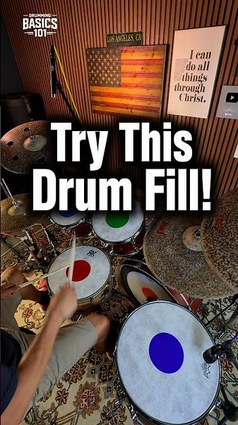 Try This Drum Fill Today (It's Easier Than You Think) 🥁 #drumlesson