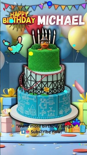 Happy Birthday Michael 🎂 | Phineas & Ferb Inspired Cake 🎉