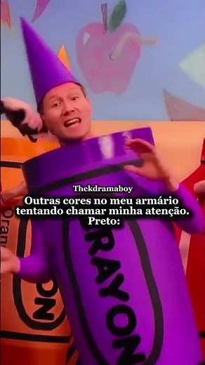 Com vocês também é assim? 🤣Produção The Crayon Song Gets Ruined - Studio C (2015)