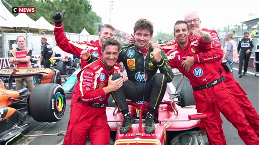 Formule 1 : Charles Leclerc triomphe à Monza