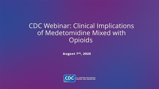 CDC Webinar: Medetomidine and Opioids Overdose Treatment | AL Board of Med Examiners &amp; Licensure Commission posted on the topic | LinkedIn