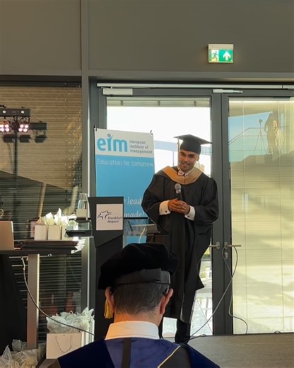 Bro literally pulled a Ronaldo on stage at his master’s graduation ceremony 💀 #yzfamily | Youneszarou