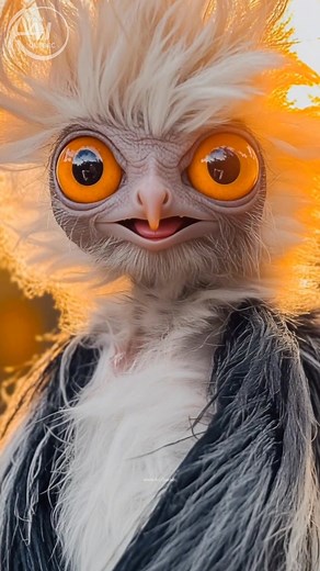 Eagle-Human Hybrid Creature with Mysterious Hands | A-i