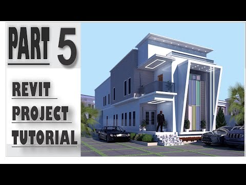 REVIT PROJECT TUTORIAL 5 MODIFY ELEVATION DESIGN