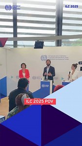 POV: You're not just attending a conference - you're helping shape the future of work. At the International Labour Conference, workers, employers, and governments from around the world come together to set global labour standards, tackle real-world challenges, and make decisions that impact millions. #ILC2025 #FutureOfWork #POV | International Labour Organization