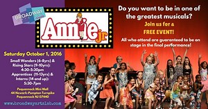 'Annie Jr.' Coming To Wayne Saturday