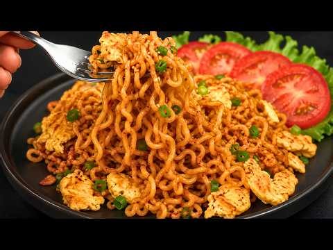 Just Pour Garlic Butter Over Instant Noodles and the Result Will Be Amazing! | Emma Tips