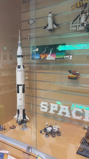 3.3K views · 14 reactions | Have you seen the amazing LEGO builds we have on display in the Library, kindly loaned by Roving Bricks? A fitting addition to our space-themed school holiday program activities! Find out more about the programs on offer  https://bit.ly/3RgJs6y | City of Kwinana | Facebook
