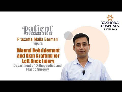 Wound Debridement and Skin Grafting for Left Knee Injury | Yashoda Hospitals Hyderabad