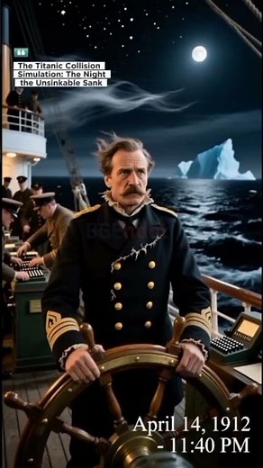 The Titanic Collision Simulation: The Night the Unsinkable Sank #Titanic #History #1912 #Maritime