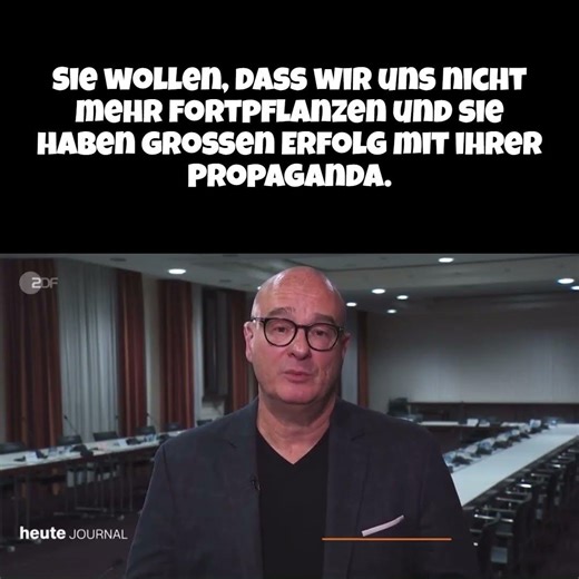 Der linke Dirk Peglow rät im ZDF bei Hayali Frauen davon ab, Beziehungen mit Männern einzugehen!