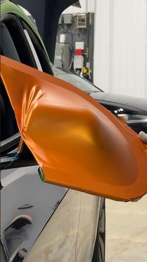 How to Wrap a Car Mirror Perfectly! 🚗✨ Vinyl Wrapping Tutorial