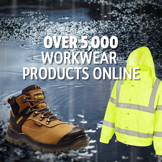 It’s getting colder, it’s getting wetter. Get work ready today🧥 https://bit.ly/3rL1MZj | Screwfix