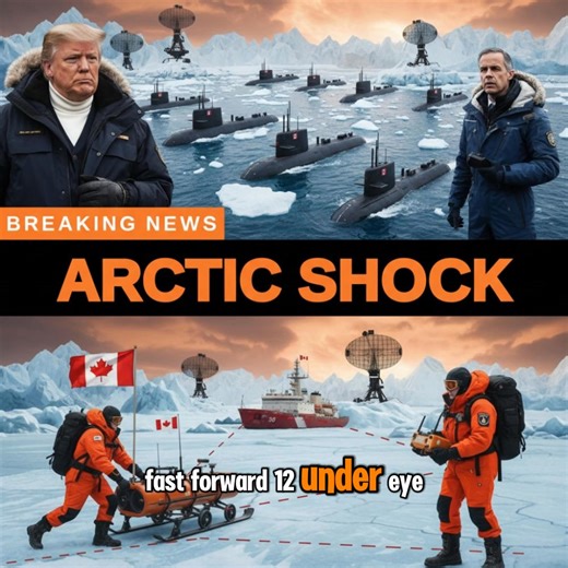 🚨 JUST IN: Trump's Arctic tough talk just BACKFIRED spectacularly! 😲 💬 Full story: https://us.topbrand.live/12896/ Canada just approved its BIGGEST Arctic defense surge ever — 12 under-ice submarines (up to $60B CAD!) ultra-long-range radar spotting threats 3,000 km away. Instead of backing down, Ottawa went full independence mode: picking German, South Korean & Australian tech — completely outside U.S. control. What was supposed to be American leverage turned into Canada locking in Arctic so