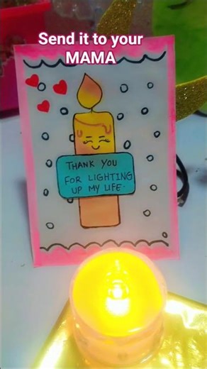 Mama Love 💕/Mother's Day Card/Mini Note/Mothers #diy #viral #shorts #craft #art