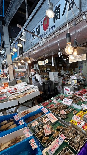 【The best of Hokkaido’s foods at Nijo Fish Market😋】 Nijo Fish Market is in central Sapporo, just a 5-minute walk from Sapporo TV Tower. For over a century it has been adored by locals as the “kitchen of the citizen.” The freshest seafood, vegetables and fruit of Hokkaido are all available here, so take a stroll, have a snack, and don’t forget to pick up some souvenirs for your friends. https://www.sapporo.travel/en/spot/facility/nijo_fish_market/ #hokkaido #sapporo #visitsapporo | Visit Sapporo