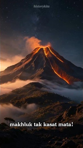 Misteri Mount Merapi yang penuh legenda dan cerita turun-temurun dari masyarakat Jawa.