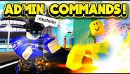 NEW ADMIN COMMANDS UPDATE! (ROBLOX Mad City)