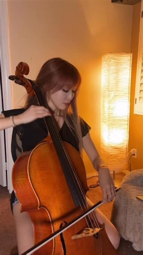 Practice with my second cello of Paesold since my first cello is on the way to the Hans Zimmer Live . “She” Full version on all the streamings and Bandcamp🍋 | Mariko