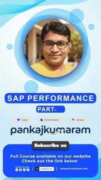 20 SAP PERFORMANCE SCI, ATC, CODE INSPECTOR