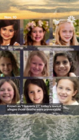 Families sue Camp Mystic over children's deaths