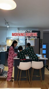 ANISSA | Motivation • Organisation • Famille on Instagram: "Morning routine du dimanche avec mes deux lève tôt  Vos enfants sont leve tôt aussi ?  #MorningRoutine #SundayMorning #RoutineMatinale #DimancheMatin #MamanDeDeux #MomOfTwo #MamanLèveTôt #VieDeMaman #MomLife #RealMomLife #MomMorningRoutine #OrganisationMaison #RoutineFamiliale #SundayVibes #SlowMorning #SelfCareSunday"