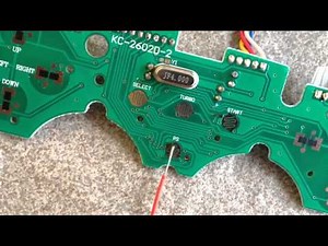 Arcade Stick PCB modding (soldering, wiring)