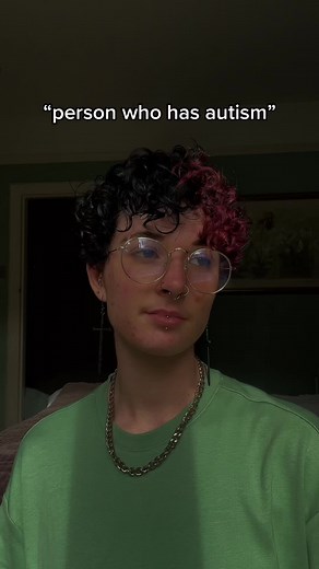 many (but not all) autistic people prefer identity-first language > person-first language. when people say “person with autism,” it does have an attitudinal nuance - it implies that the person can be separated from autism, which isnt true! it’s impossible to separate a person from autism, just as it is impossible to separate a person from the color of their skin. by saying “autistic person”, we recognise them as different from a neurotypical person, and that recognising a difference is nothing t