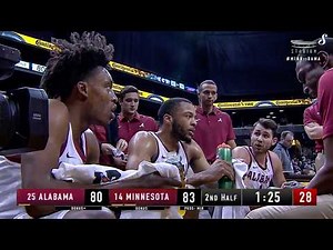 When Collin Sexton Dropped 40 PTS In 3 vs 5 Against No.14 Ranked Minnesota! | November 25, 2017