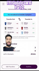 WFO Fantasy Football Update: GW16 | Part 2 #fpl #premierleague #Haaland #Saka #football #VanDijk