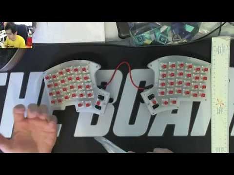 Build and Review of the Iris Split Keyboard Tented Kit