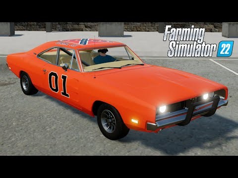 FS22 - Dodge General Lee - Farming Simulator 2022 - Car Mod DOWNLOAD LINK #games #gaming #gameplay