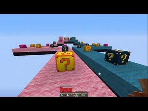 MINECRAFT 1v1v1 LUCKY BLOCK RACE!