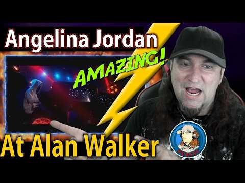 Angelina Jordan sings at Alan Walker REACTION! REUPLOAD FROM PREVIOUS CHANNEL!