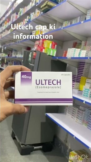 Ultech 40 mg capsules 💊 ki information full shorts #shotsfeed #unfrezzmyaccount #pharmcist #fupシ 😱
