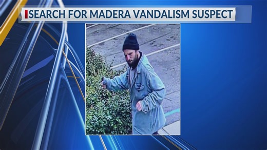 Man wanted after vandalizing Madera Housing Authority, police say