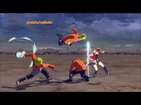 Naruto Ninja Storm 4 Road to Boruto PC MOD 60 FPS - Naruto Clones Master Custom Moveset Mod Gameplay