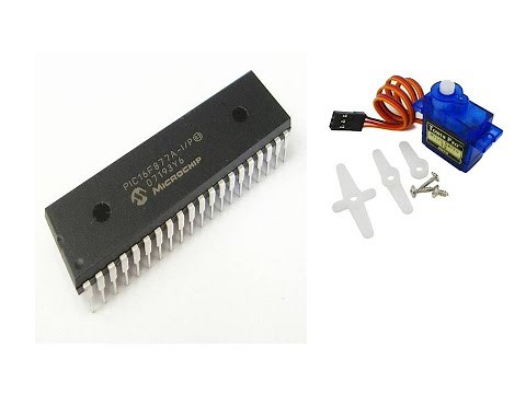 PIC16F877A/PIC16F887/18F***** Series Interface with Servo Motor using MikroC