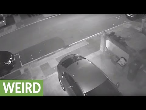 Child ghost captured on security footage