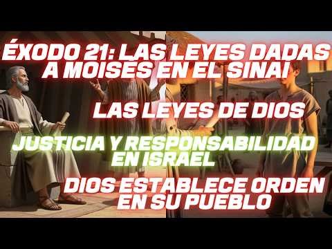 Éxodo capítulo 21: Las leyes de Dios