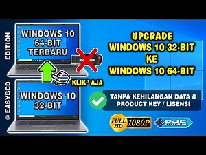 How to Upgrade Windows 10 32-bit to 10 64-bit Without a Flash Drive Without Losing Data [Clean In...