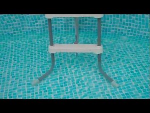 our new pool! summer escapes 16' x 48 proseries metal-frame pool