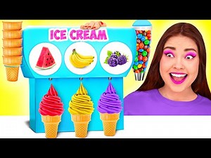 Mystery Ice Cream Challenge | Fantastic Food Hacks by TeenChallenge