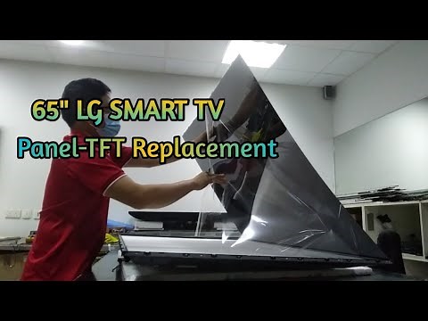 65 Inches LG LED Smart TV Broken Panel-TFT Replacement