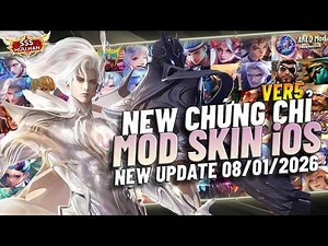 NEW UPDATE CHỨNG CHỈ VIP PRO VER5 Mod Skin Liên Quân Cho IOS UPDATE 08/01/2026 Mùa S4 | AnLQ Mod