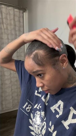 Ponytail Tutorial 💕 #ponytail #hairstyles #naturalhair