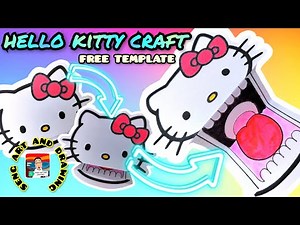 free printable hello kitty craft - sanrio crafts