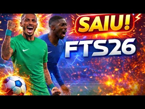 Como instalar o FTS 2026 V3 Atualizado em Qualquer Android - First Touch Soccer 26 OFFLINE