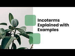 Incoterms Explained with Examples | EXW, FOB, CIF, DAP, DDP | Office360 Tutorials